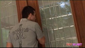 A Teenage Girl Is Feeding Her