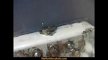 Hot Couple Having Oral Sex In Gloryhole Interracial 29