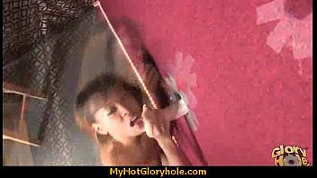 ⁣Hot Couple Having Oral Sex In Gloryhole Interracial 23