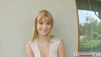 All Internal Hot Blonde Teases With Her Body Before Fucking