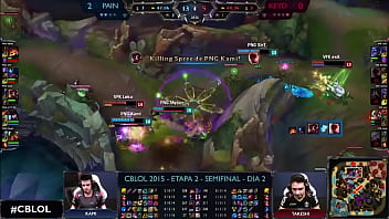 Semifinais Cblol - Keyd X Pain (jogo 3)
