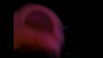 Teen Strokes Dick At Night