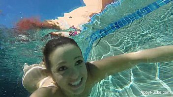 Abigail Mac Pool Fun - pussy, pornstar, ass, brunette, bigtits, nude, puba - Video 5662526