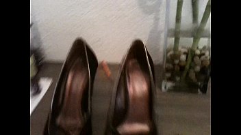 Cumming On My Roommate Shoes 01