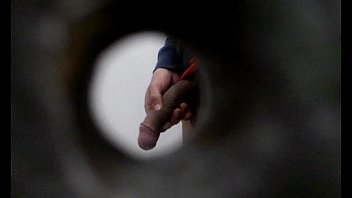 Novinho Dotado No Banheiro Do Terminal