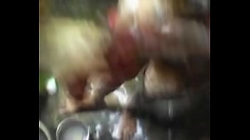 Hot Desi Bhabi Bathing