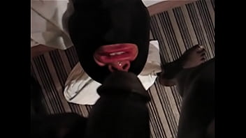A Black Cock Is Pissing In The Slut' Mouth !