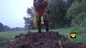 Afterview Broke Stuck Kneedeep In Dungheap