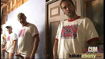 Hot Ebony Chick Love Gangbang Interracial 2 - interracial, blowjob, group, cocks, gangbang, oral, bukkake - Video 5677744