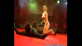 Big Tits Pornstar On Stage Sex