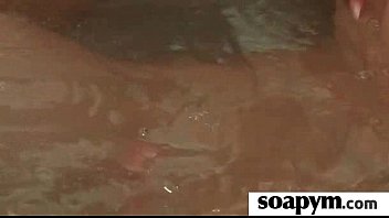 A Very Hot Soapy Massage And A Hard Fucking 25