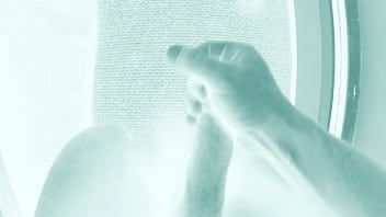 Hot Load From A Young College Stud Stoking His Massive Cock