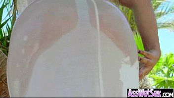 Big Wet Butt Girl Get Oil On Her Body Then Bang Mov-22