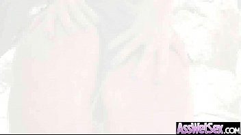 Big Wet Butt Girl Get Oil On Her Body Then Bang Mov-17