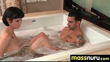 Busty Teen Gives Nuru Sex Massage 1 - hardcore, massage, masseuse, nuru, nurugel - Video 5708041