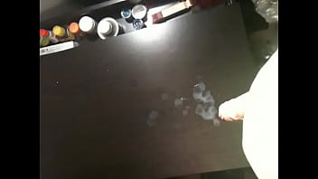 Cumming On The Table!!