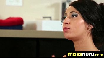 Lucky Client Gets A Full Service Massage 7 - hardcore, massage, masseuse, nuru, nurugel - Video 5624768