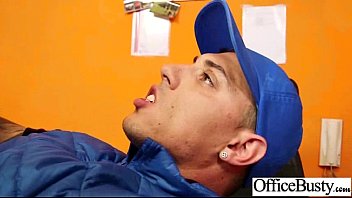 Sex In Office With Big Juggs Horny Girl Movie-20