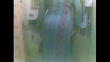 Muslim Wife In Bathroom