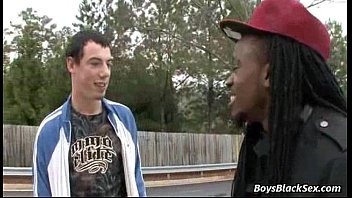 Interracial Bareback Gay Hardcore Porn 04