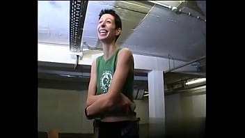 Short-hair Petit Tomboy With Nice Tits Gets Fucked On Break