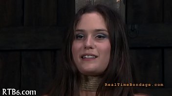 Restrained Cutie Is Punished - Video 5586839