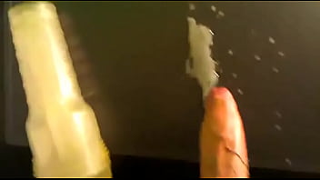 Huge Cumshot After Fleshlight Fuck - German Twink