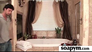 Masseuse Strokes A Huge Cock And Tastes The Cum 15 - fucking, hardcore, shower, oral, massage, soapy, soapy-massage - Video 5564564