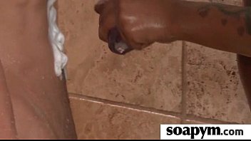 Masseuse Strokes A Huge Cock And Tastes The Cum 25 - fucking, hardcore, shower, oral, massage, soapy, soapy-massage - Video 5426446
