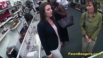 Cheeky Shop Owner Bangs Customer' Pussy