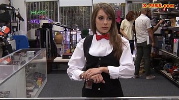 Card Dealer Banged By Pervert Pawn Dude At The Pawnshop