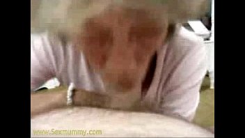 Horny Granny Sucking Dick Really Hard