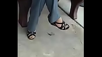 She Knows How I Feel About Her Nylon Feet