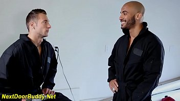 Buff Jock Trio Anal Fuck