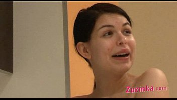 Naked Zuzinka In The Kitchen