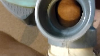 Vacuum Cleaner Suck And Wank With Cum