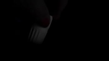Cgirl420 plays with her vib in the dark...