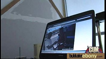 Amazing Ir Group Sex Action With Stunning Ebony 26 - interracial, blowjob, group, cocks, gangbang, oral, bukkake - Video 5387250