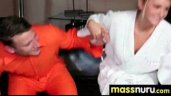 Nuru Massage Ends With A Hot Shower Fuck 7 - hardcore, massage, masseuse, nuru, nurugel - Video 5585425