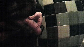 18yo Boy Pissing In Public Toilet