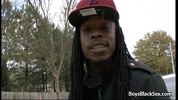 Interracial Hung Hairy Assed Black Raw Fucks Muscled Older White 04