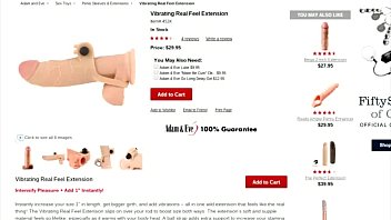 Vibrating Real Feel Extension _ Penis Extension Review