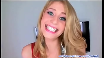 Allie James Swallows Cock W/ Her Mouth _ Pussy