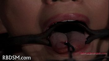 Sweetheart In Latex Suit Gets Punished