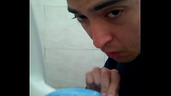 Faggot Licking Urinal