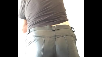 Xv Cane On Leather And Bare Bottom