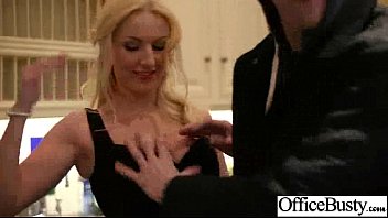 Busty Girl (georgie Lyall) In Hard Sex Act In Office Movie-11