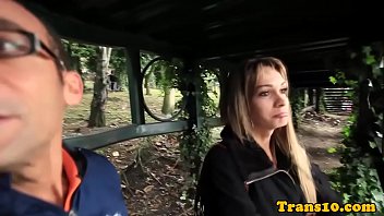 Pickedup Tranny Sucking Dick And Assfucked