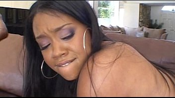 Hot Young Black Babe Melody Nakai Gets Double Dicked