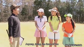 Japanhdv Golf Fan Erika Hiramatsu Nao Yuzumiya Nana Kunimi Scene3 Trailer